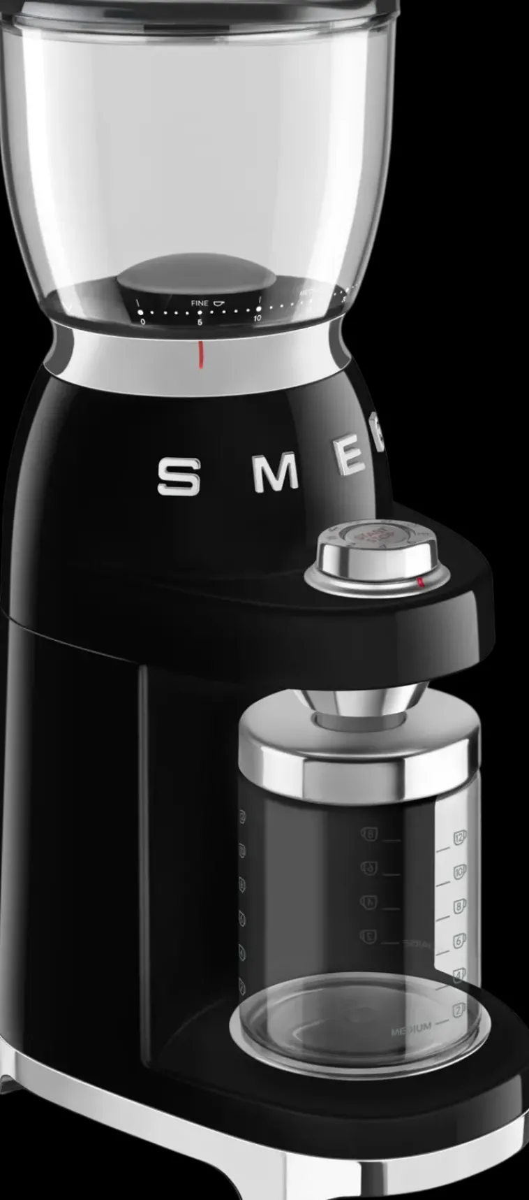 Smeg Kahvi Ja Tee-Kahvimylly Musta Cgf01Bleu