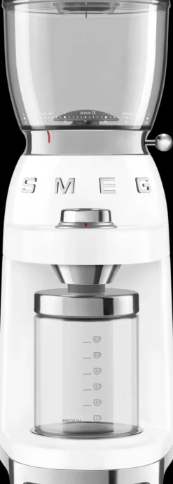 Smeg Kahvi Ja Tee-Kahvimylly Valkoinen Cgf01Wheu