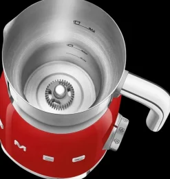 Smeg Ruoanvalmistuskoneet-Maidonvaahdotin Punainen Mff01Rdeu