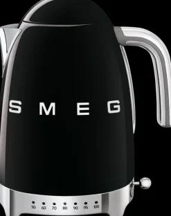 Smeg Kahvi Ja Tee-Musta Vedenkeitin Lampotilansaadolla Klf04Bleu