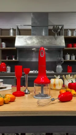 Smeg Ruoanvalmistuskoneet-Sauvasekoitinsetti, Punainen