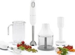 Smeg Ruoanvalmistuskoneet-Sauvasekoitinsetti, Valkoinen
