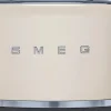 Smeg Kypsentäminen-Tsf01Creu 2-Viipaleen Leivanpaahdin Kerma