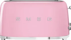 Smeg Kypsentäminen-Tsf02Pkeu 4-Viipaleen Leivanpaahdin Pinkki