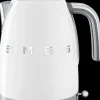 Smeg Kahvi Ja Tee-Valkoinen Vedenkeitin Lampotilansaadolla Klf04Wheu