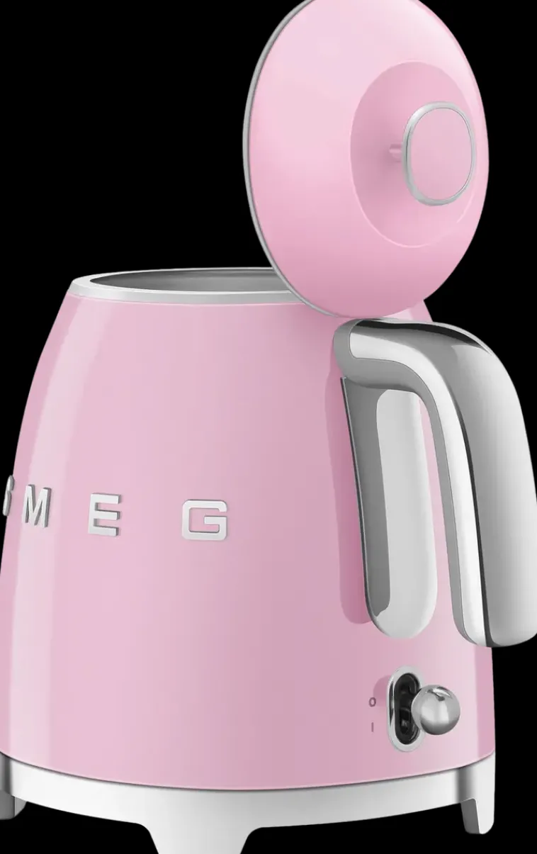 Smeg Kahvi Ja Tee-Vedenkeitin Klf05Pkeu 0,8 Litraa, Vaaleanpunainen