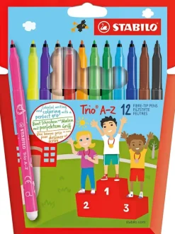 Sale Tussikynasarja Trio A-Z 12 Varia Toimistotarvikkeet