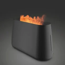 Stadler Form Ilmastointi Ja Huoneilma-Ben Ilmankostutin Liekkiefektilla Musta