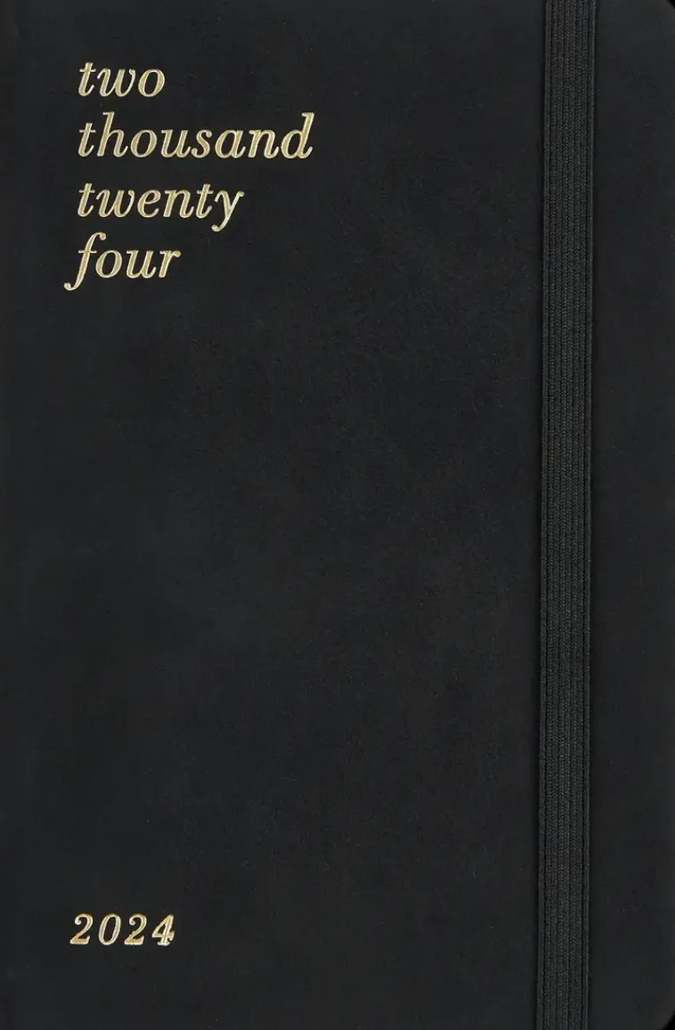 Discount Taskukalenteri A6 Musta Kalenterit