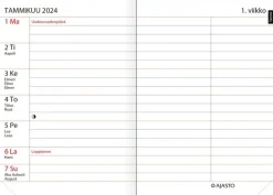 Taskukalenteri Ajastaika, Tummansininen Kalenterit