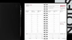 Outlet Taskukalenteri Leader Musta 2024 Kalenterit