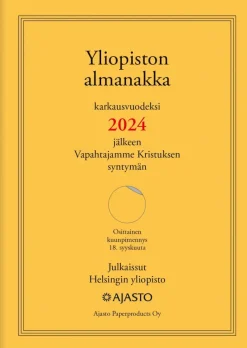 Hot Taskukalenteri Yliopiston Almanakka A6 Kalenterit