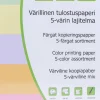New Teehoo Varillinen Tulostuspaperi A4 250Kpl 5 Varia Paperitarvikkeet