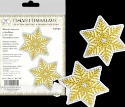 Outlet Timanttimaalaus Tahti Kulta 2Kpl/Pkt Askartelutarvikkeet
