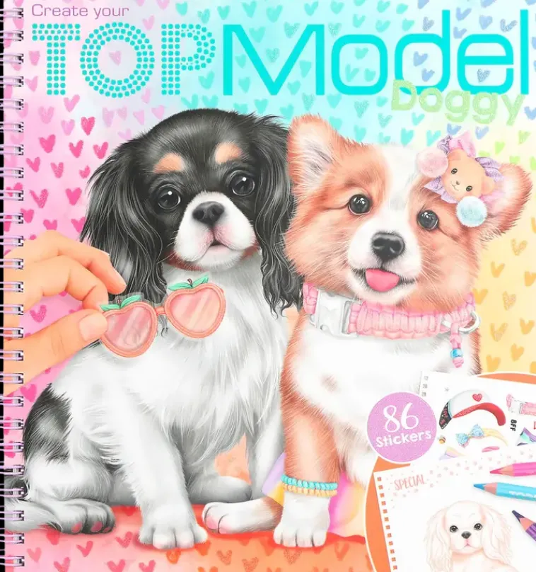 TOPModel Askartelutarvikkeet-Doggy Varityskirja