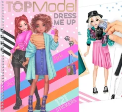 TOPModel Askartelutarvikkeet-Dress Me Up Tarrakirja