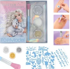 TOPModel Askartelutarvikkeet-Kimalletatuointisetti Iceworld