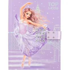 TOPModel Askartelutarvikkeet-Koodillinen & Soiva Paivakirja Ballet