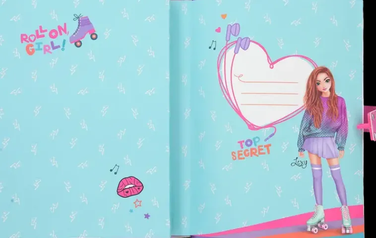 TOPModel Askartelutarvikkeet-Koodillinen & Soiva Paivakirja Tiny Dancer