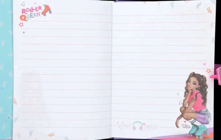 TOPModel Askartelutarvikkeet-Koodillinen & Soiva Paivakirja Tiny Dancer