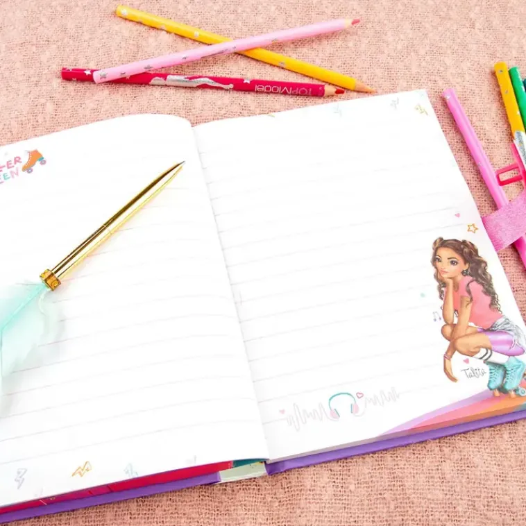 TOPModel Askartelutarvikkeet-Koodillinen & Soiva Paivakirja Tiny Dancer