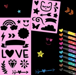 TOPModel Askartelutarvikkeet-Ohutkarkiset Tussit