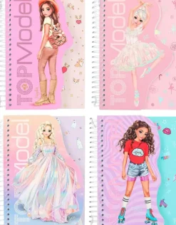 TOPModel Askartelutarvikkeet-Spiraalivihko