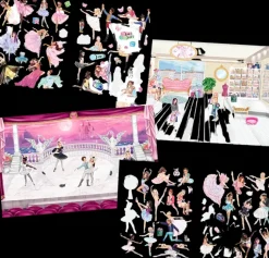 TOPModel Askartelutarvikkeet-Stickerworld Ballet