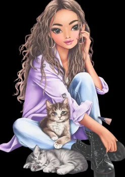 TOPModel Askartelutarvikkeet-Taskuvarityskirja