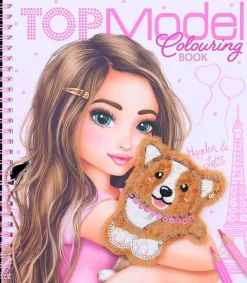 TOPModel Askartelutarvikkeet-Varityskirja Corgi