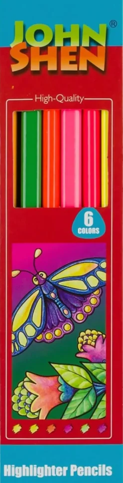 Outlet Varikynat Neon 6 Kpl Toimistotarvikkeet