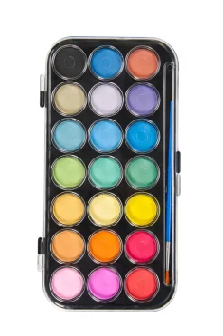 Clearance Vesivarit 21 Kpl Ja Sivellin Toimistotarvikkeet