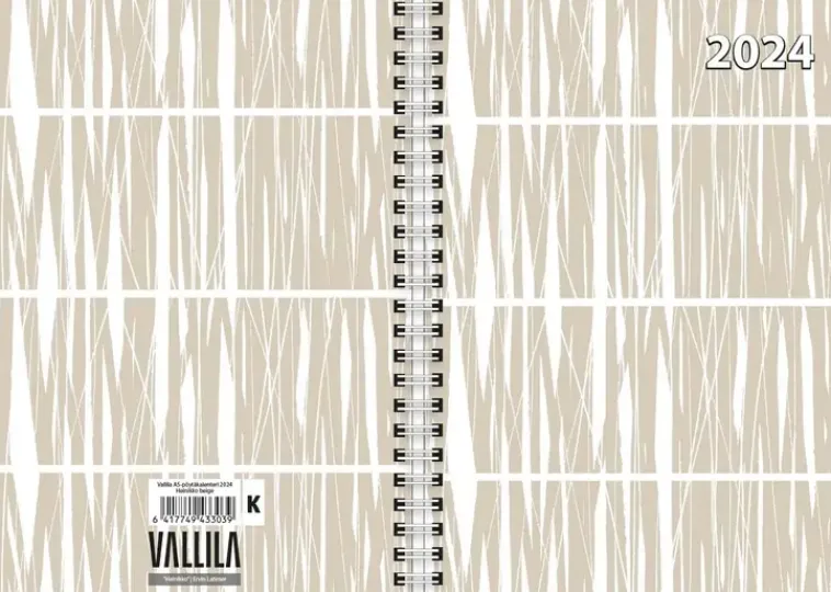Outlet Vuosikalenteri A5 Heinikko 2024 Kalenterit