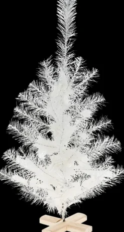 Sale Eko-Puukuitukuusi 45Cm, Valkoinen Sesonkijuhlatarvikkeet