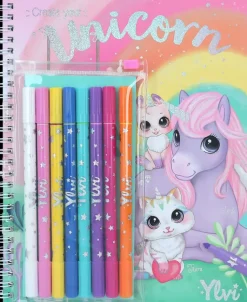 Ylvi Askartelutarvikkeet-Varityskirja & Taikatussit