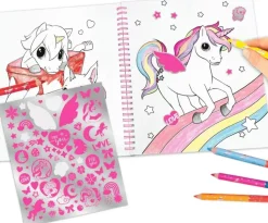 Ylvi Askartelutarvikkeet-Varityskirja Paljeteilla